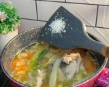 Foto langkah ke 5 dari resep Saffron Vegetables Soup.
