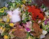 A picture of step 2 of Corn cutlets.