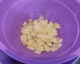 Foto del passaggio 2 della ricetta Arrosto di ceci e patate alle olive verdi