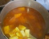 A picture of step 3 of Yam porridge.