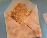 Foto langkah ke 5 dari resep Lotus Root Chicken Spring Rolls.