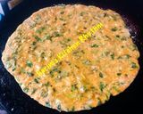 A picture of step 5 of Methi paratha.