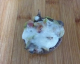 Foto del paso 9 de la receta: 🍄Champiñón relleno de jamón🥓