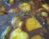 A picture of step 5 of Potato mushroom curry.