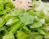 Hình bước làm 1 của món Cải thảo đài loan xào nấm kim chi