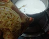A picture of step 1 of Sewai custard kheer.