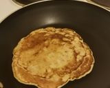 A picture of step 4 of Quick Savoury egg free pancake.