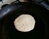 A picture of step 6 of Vickys Cinnamon Roll Pancakes, GF DF EF SF NF.