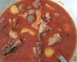 Foto langkah ke 3 dari resep Semur Ayam Pedas Manis.