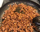 A picture of step 3 of Taco Meat Tejano style.