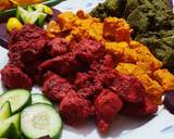3 colour Chicken1.haryali chicken2.Angara Chicken3.Lemon C recipe step 26 photo