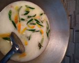 Foto langkah ke 3 dari resep Jangan ndeso tempe lombok ijo kuah santan.