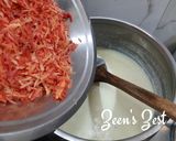 A picture of step 2 of Gajrela or Carrot Rice Kheer.