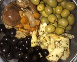 Articsókás-gombás saláta/köret recept fázis 1 fotója