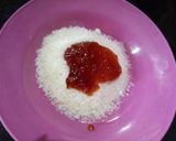 A picture of step 2 of Coconut jam modak.