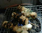 A picture of step 5 of Paneer sashliks.