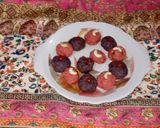 A picture of step 10 of Grapes & Rose Khoa Ladoo – Easy Prasad.