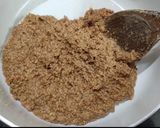 A picture of step 6 of Madhura Peda.