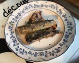 Une image de l'étape 3 de Salade de courgettes râpées aux sardines,oignon rouge et algues.