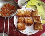 A picture of step 2 of Bruschetta.