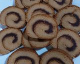 Foto langkah ke 6 dari resep Bolu Gulung Cokelat Gluten Free Rendah Kalori.