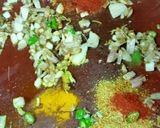 A picture of step 4 of Parwal Masala Fry.
