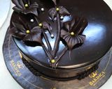 A picture of step 5 of Best ganache recipe.