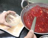 A picture of step 7 of Millet beet kheer millet beetroot payasa.
