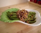 Foto langkah ke 6 dari resep Tumis Buncis Daging Cincang.