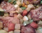 A picture of step 4 of Porc mariné dans du jus de cornichon.