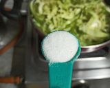 A picture of step 10 of Patta Gobi/ Cabbage Matar.