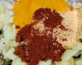A picture of step 6 of Healthy Heart-Shaped Soya Tikki High-Protein Starter.