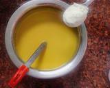 Kesar Pista ice cream made in ice cream pot recipe step 3 photo