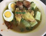Foto langkah ke 7 dari resep Lontong KW Kondjak Keto.