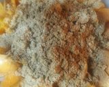 A picture of step 7 of Memorial Day Peaches.