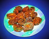 अळू वडी (alu vadi recipe in marathi) रेसिपी स्टेप 9 फोटो