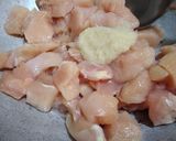 A picture of step 1 of Chicken boneless kadahi.