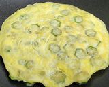 秋葵能量煎蛋 オクラエナジーオムレツ的食譜步驟4照片
