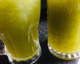 A picture of step 1 of Ginger mint sharbat.