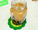A picture of step 5 of Vegan Caramel Pearl Milk Green Tea.