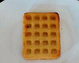A picture of step 3 of My Sweet Potato Waffle + Bacon🥰#KitchenBingo.