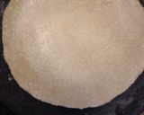 A picture of step 3 of Jawar ki Roti.