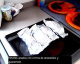 Foto del paso 3 de la receta: Patatas asadas con crema de anacardos y guacamole