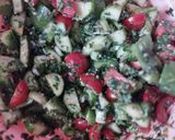 عکس مرحله 5 از دستور سالاد ارمنی🥗🥒🍅🫑
