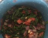 Foto del paso 2 de la receta: Espinacas a la mexicana con crema