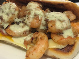 Sándwich de camarones 🦐