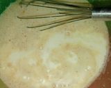 A picture of step 2 of Butterscotch Banana Cake.
