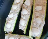 Sült cukkini krémes töltelékkel, tonhallal és ricottával recept fázis 4 fotója