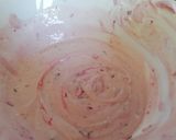 Une image de l'étape 3 de Dessert à la rose et cerise.