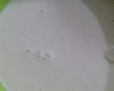 A picture of step 1 of Karhi pakora.
